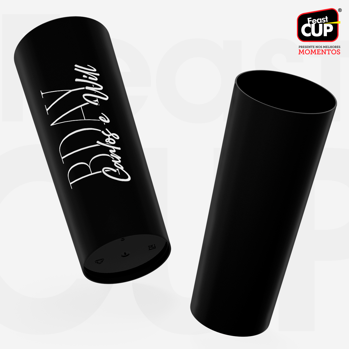 Long Drink 350ml Preto Leitoso