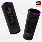 Long Drink 350ml - Preto Fosco Premium