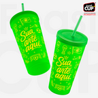 Copo Eco Neon 550ml - COPA DO MUNDO