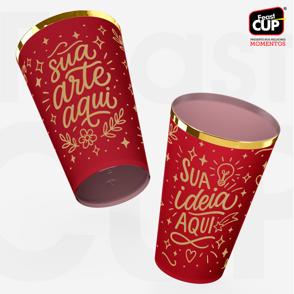 Caldereta 400ml - Vermelho Marsala Premium