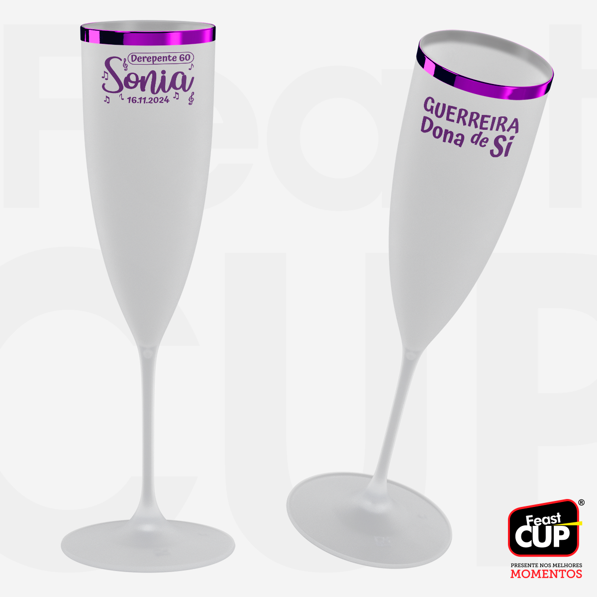 Taça Champanhe 170ml - Fosca Gelo Premium