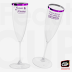 Taça Champanhe 170ml - Transparente Premium