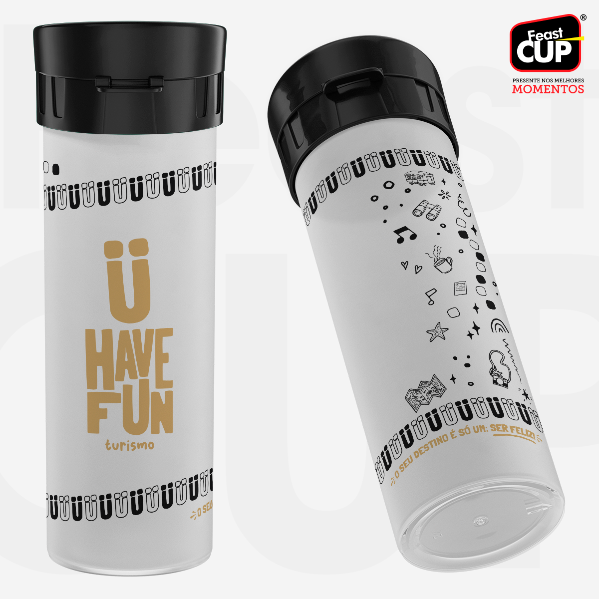 Garrafa Acqua Premium 490ml - Fosca Gelo