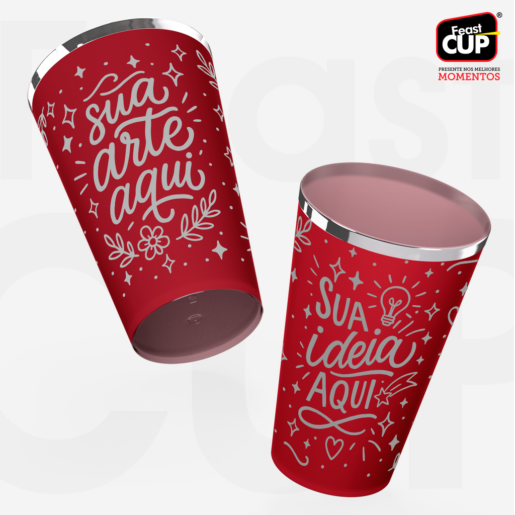 Caldereta 400ml - Vermelho Marsala Premium