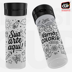 Garrafas para Colorir 490ml