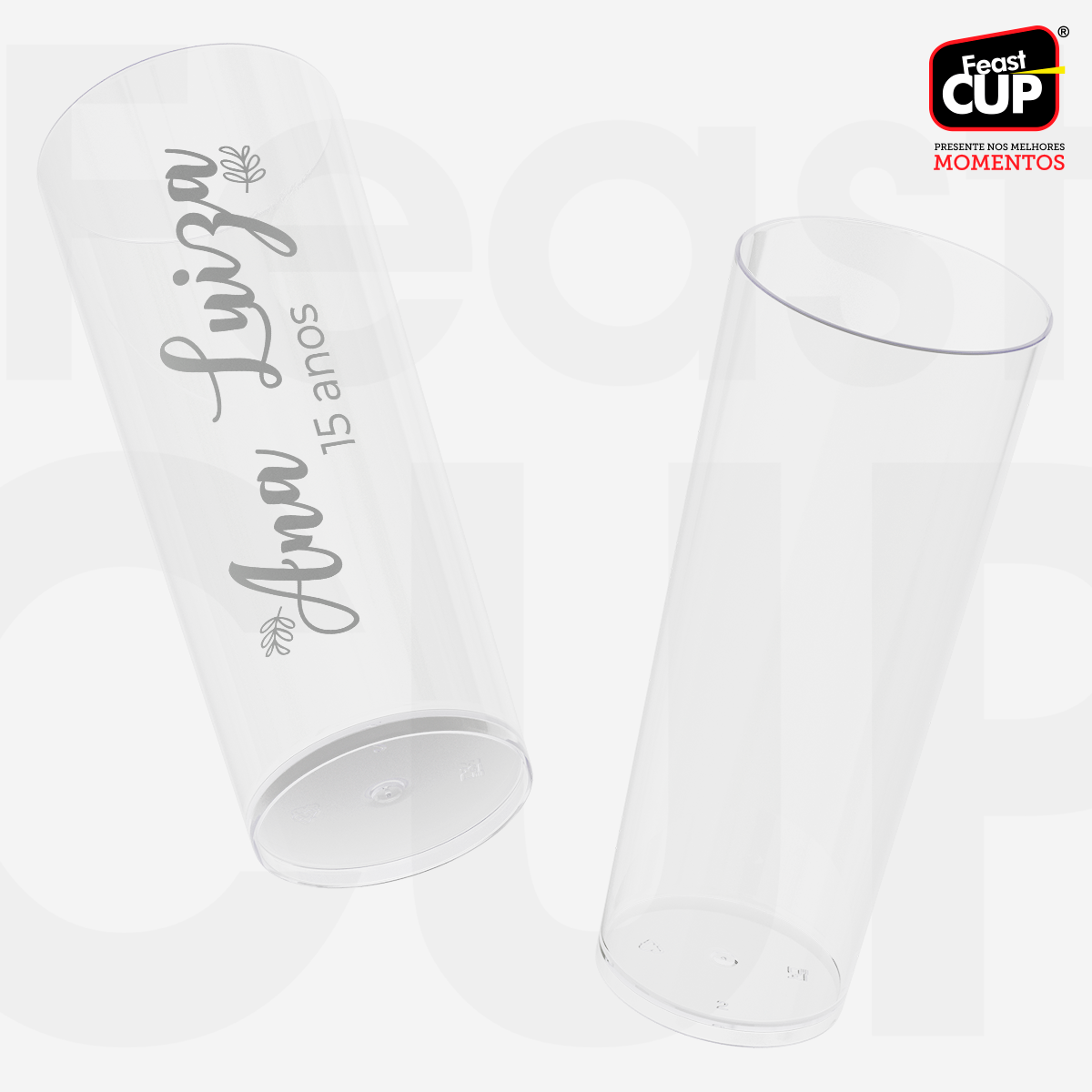 Long Drink 350ml Transparente