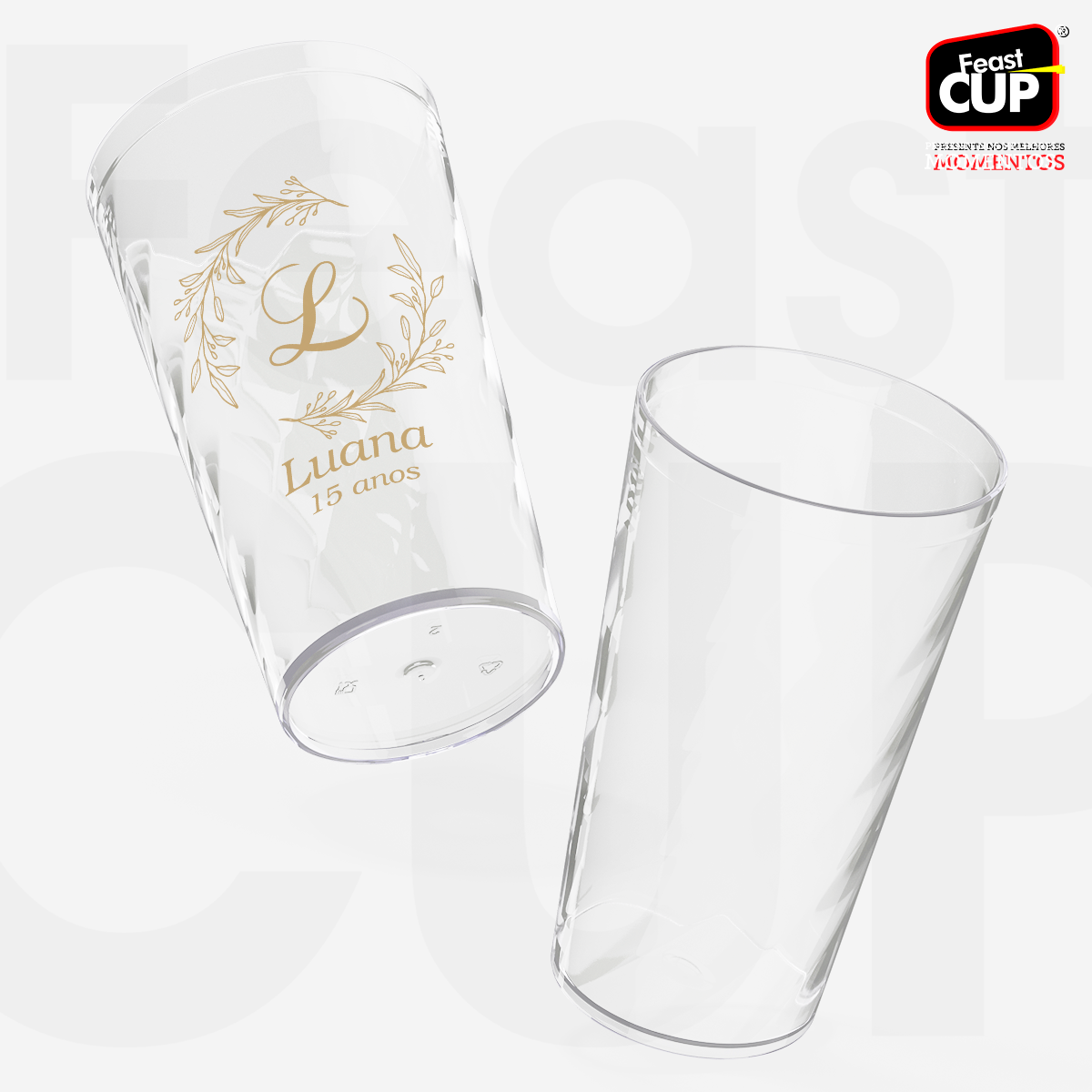 Twister 550ml Transparente