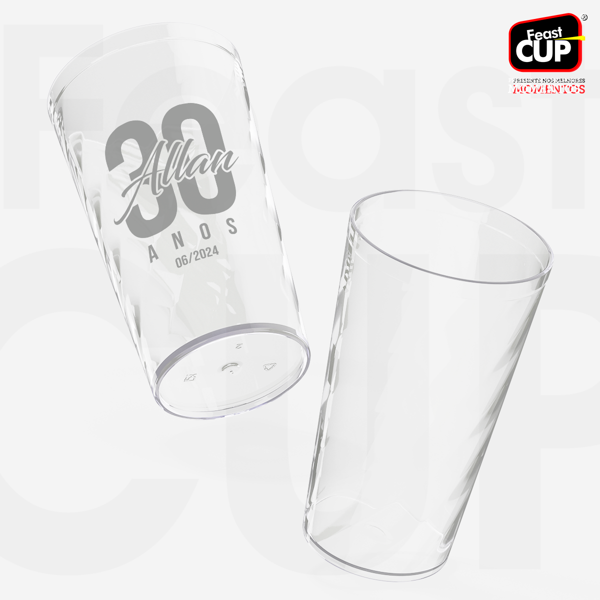 Twister 550ml Transparente