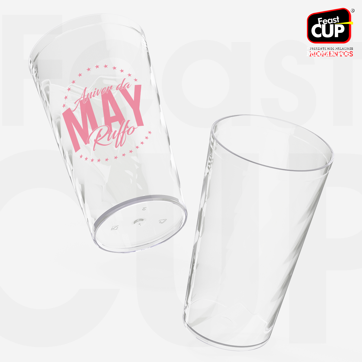 Twister 550ml Transparente