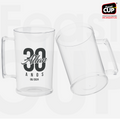 Caneca Chopp 500ml Transparente