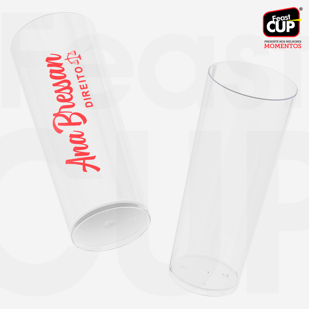 Long Drink 350ml Transparente