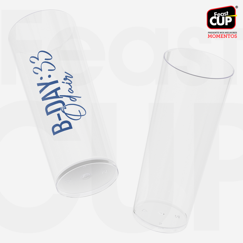 Long Drink 350ml Transparente