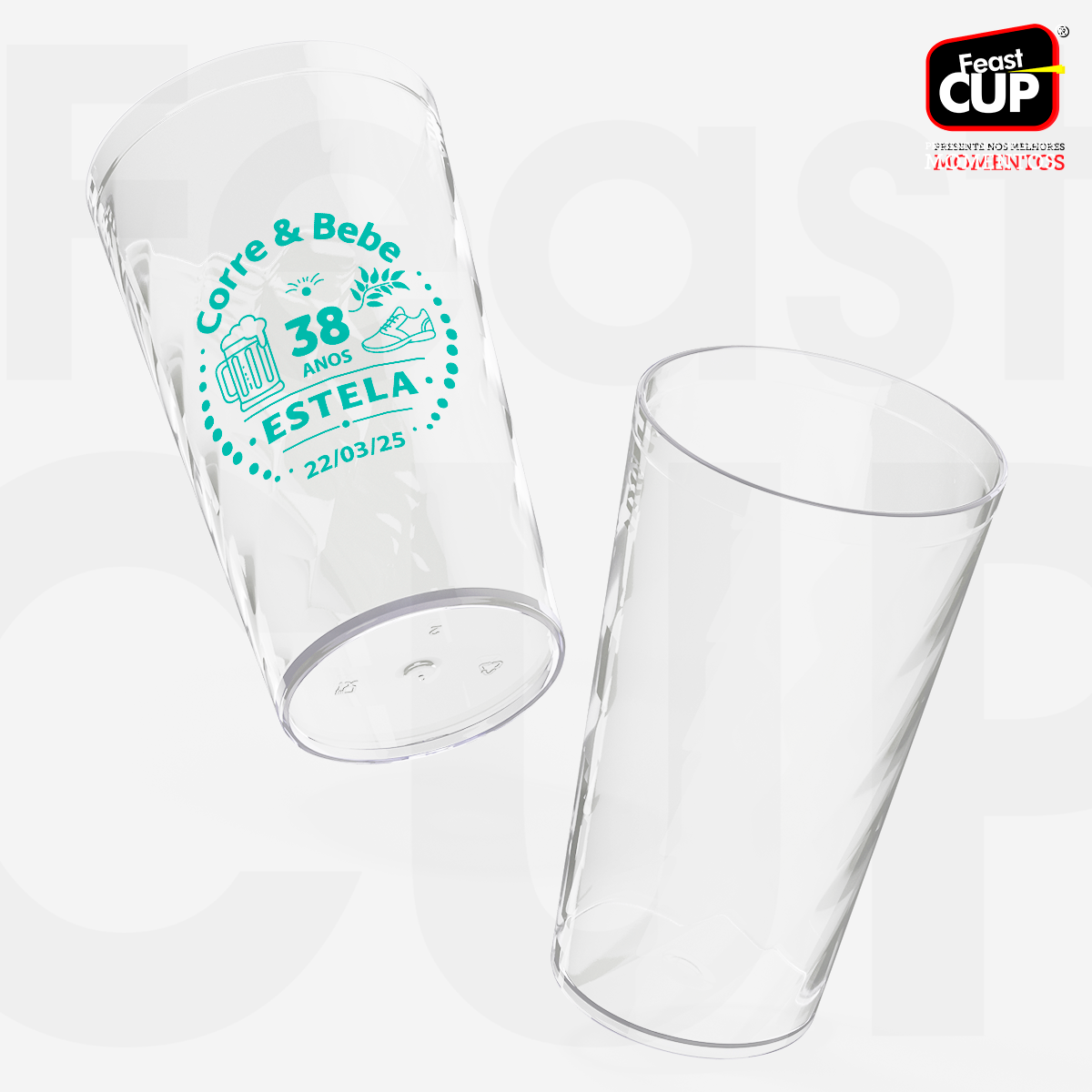 Twister 550ml Transparente