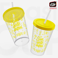 Caldereta personalizada Copa do Mundo 400ml amarela