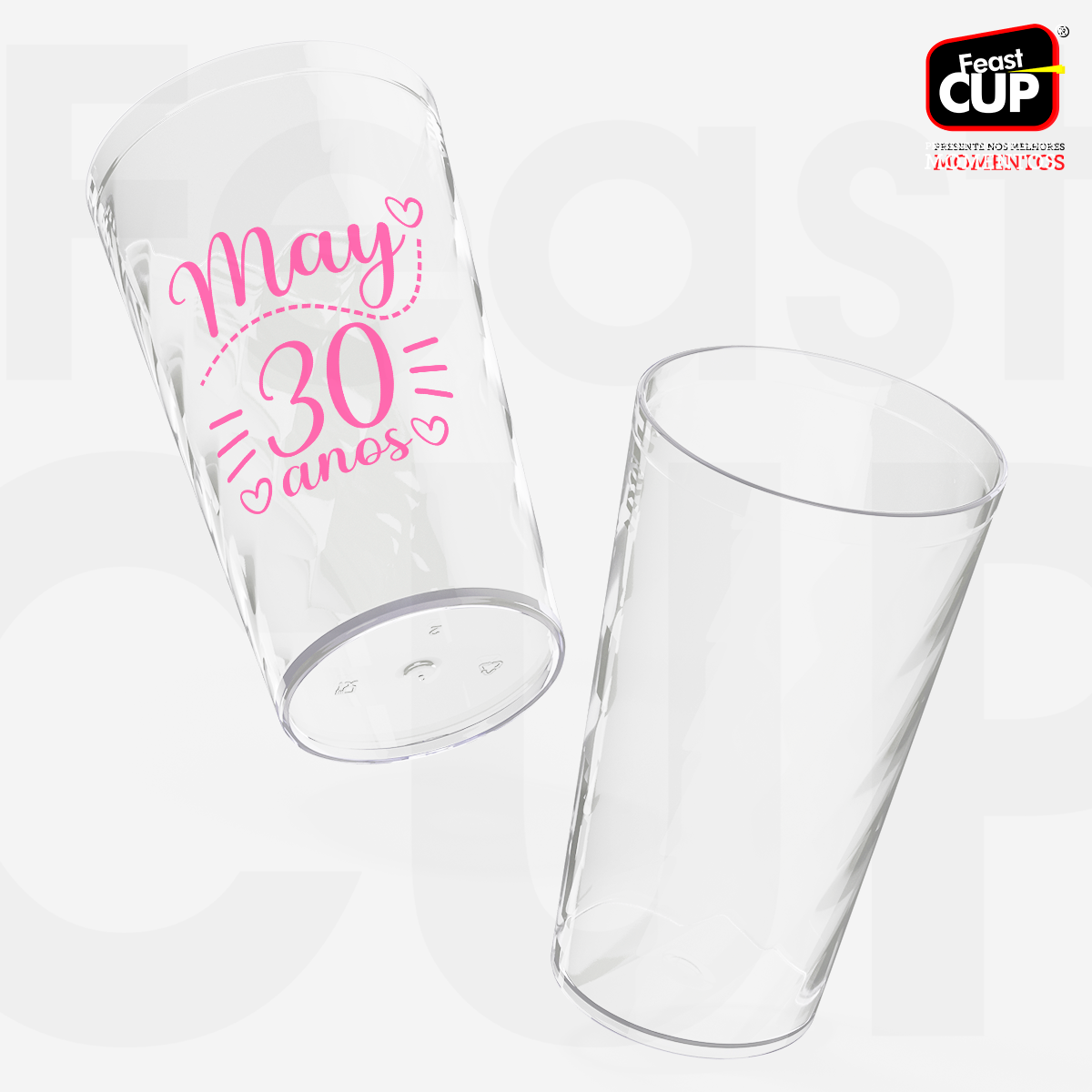 Twister 550ml Transparente