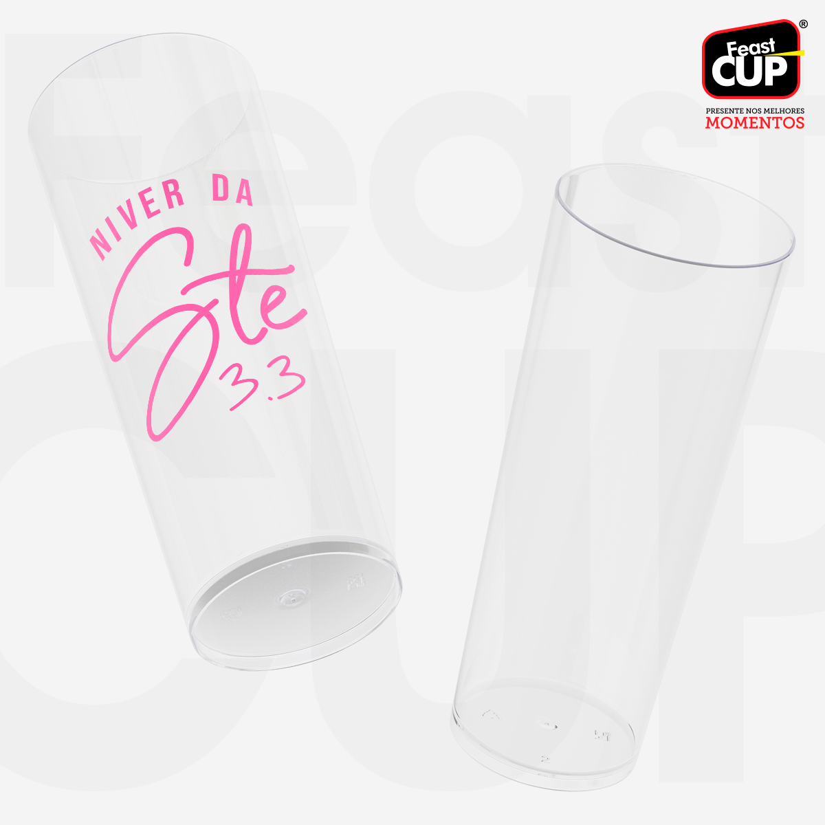 Long Drink 350ml Transparente